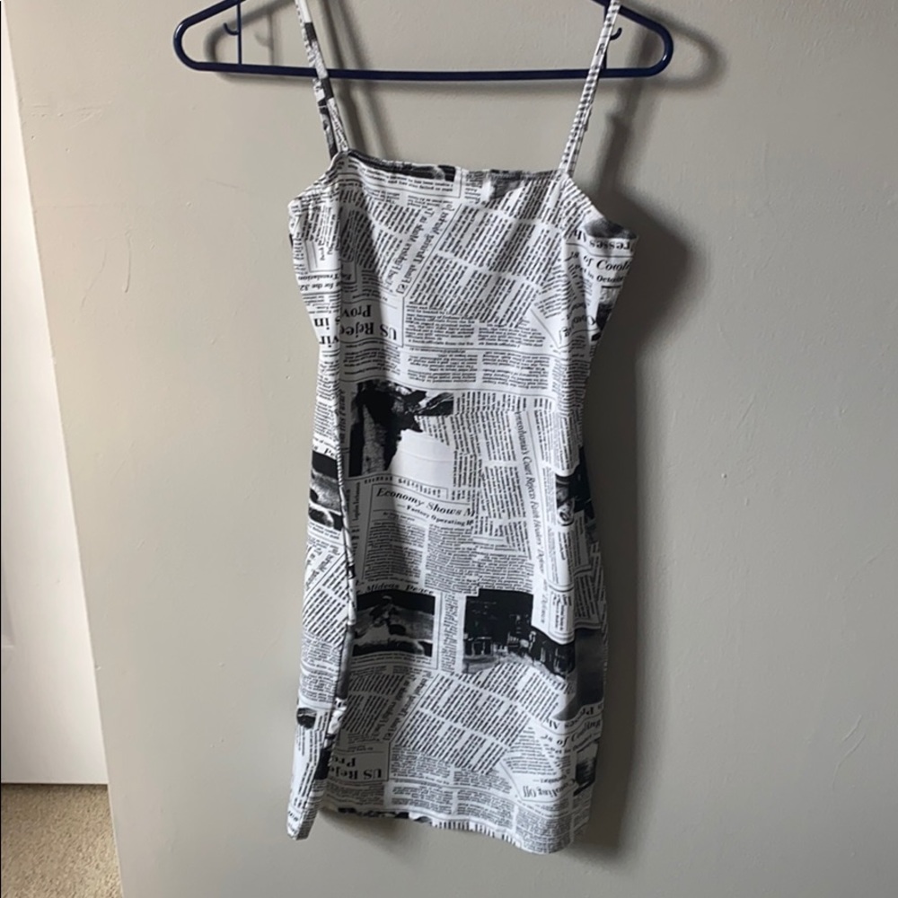 Newspaper Dress
